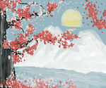 梅花展板