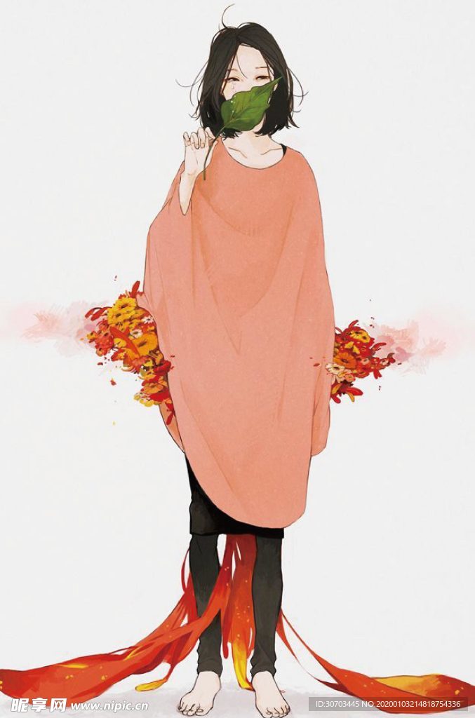 九尾女孩