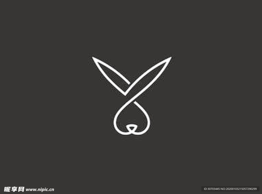小白兔logo