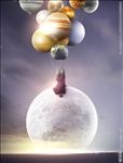 创意地球星空