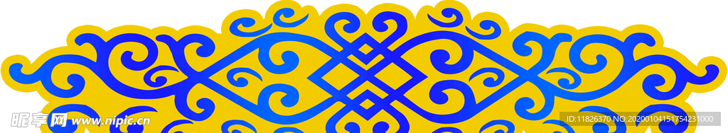 蒙古花纹