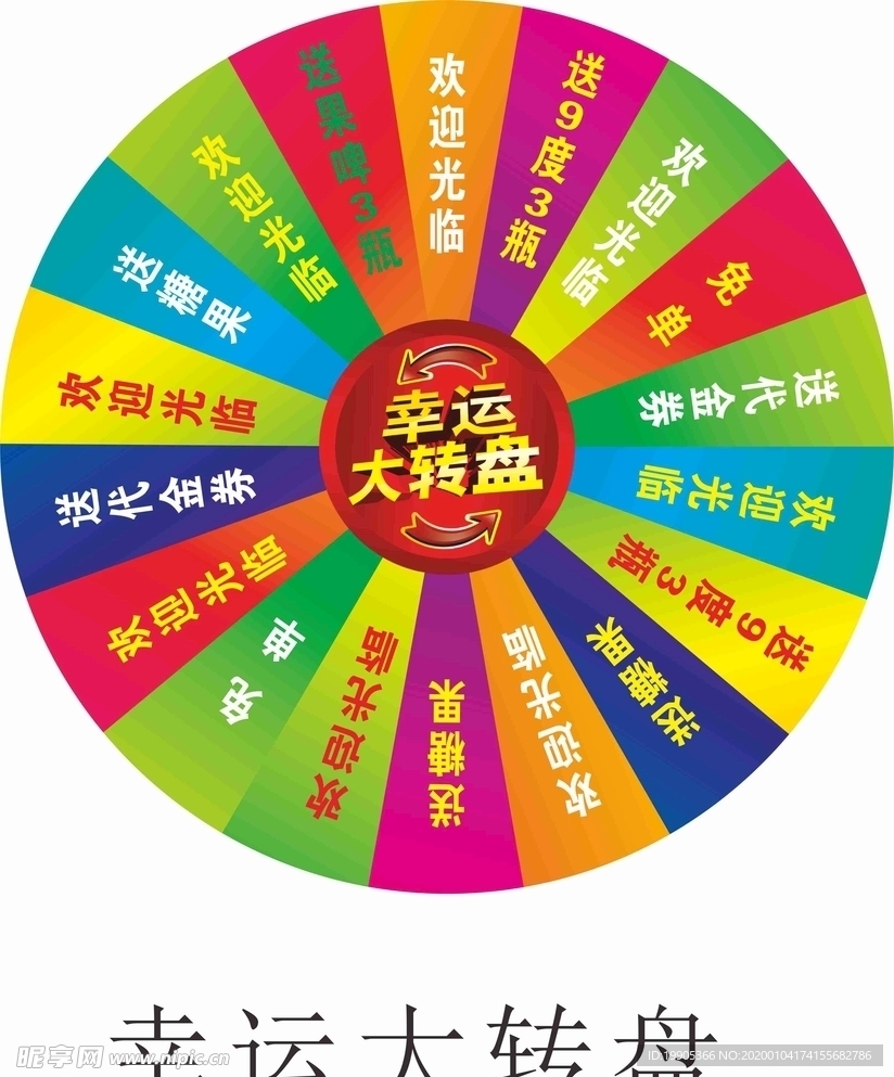 摇奖转盘