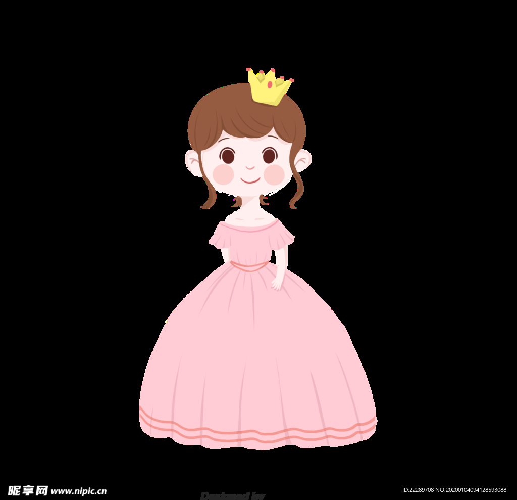 卡通小公主