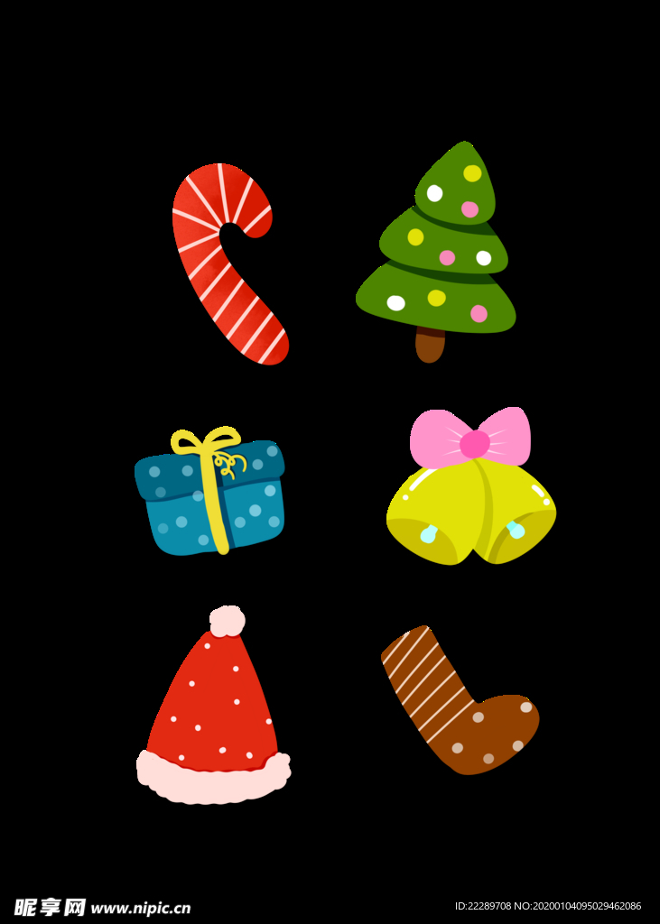 卡通圣诞节素材