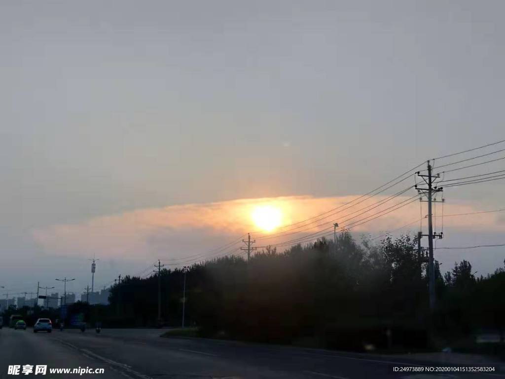 夕阳