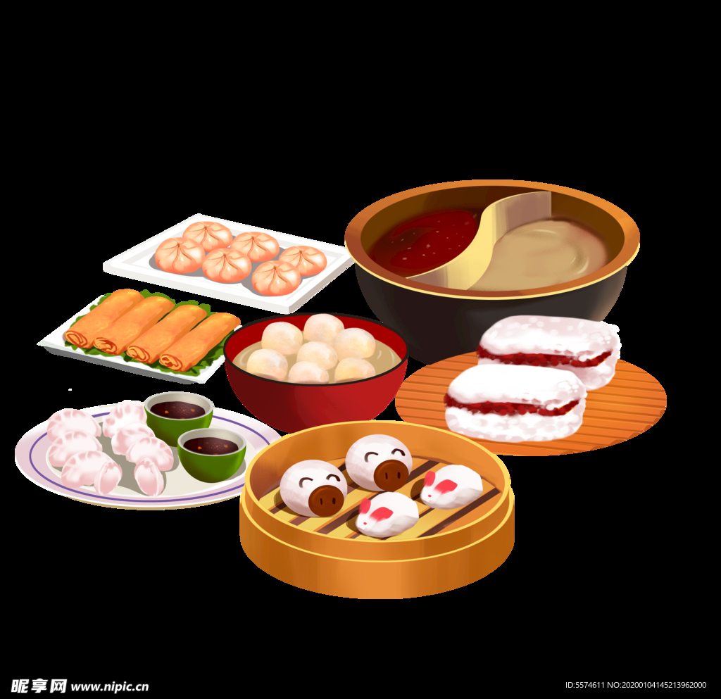 卡通火锅