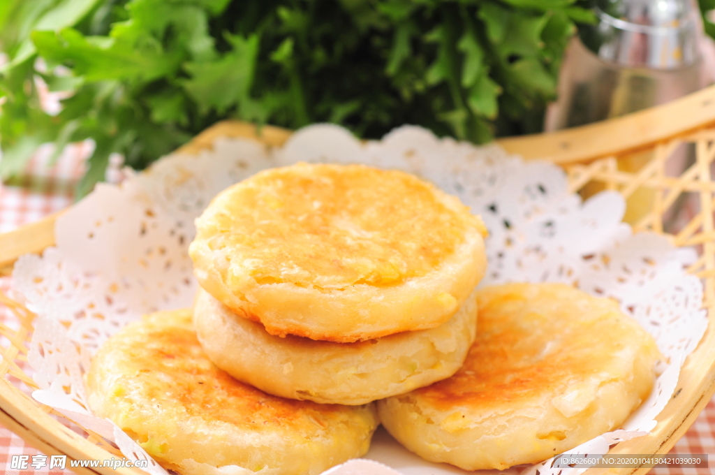 白菜豆腐烧饼美食