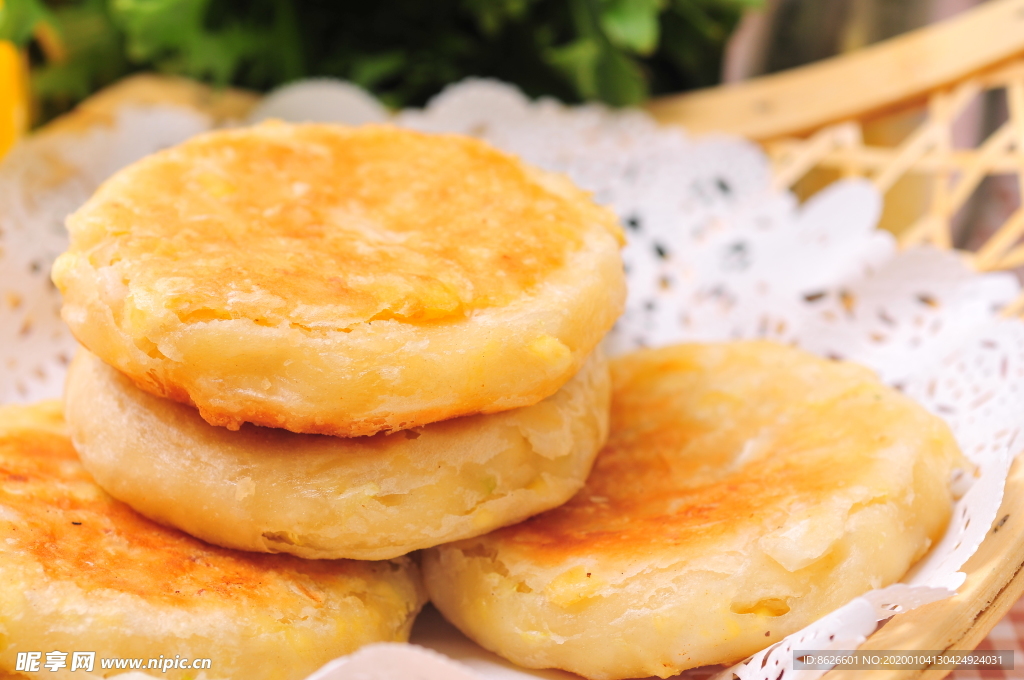 白菜豆腐烧饼美食