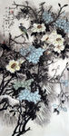 手绘花鸟
