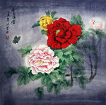 国画牡丹