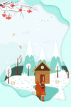 飘雪冬季