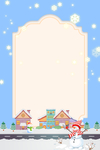 冬天背景素材