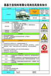 筒仓岗位风险告知卡