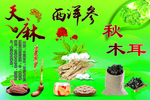 天麻 西洋参 秋木耳