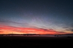 星空 夕阳