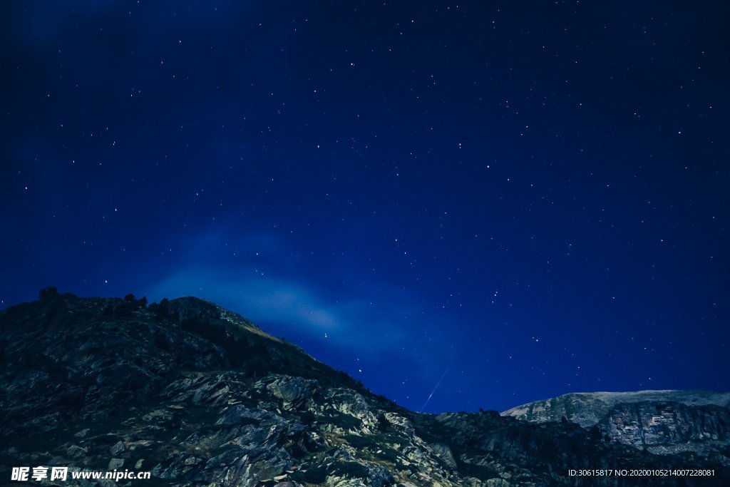 星空 山