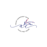简易线性logo