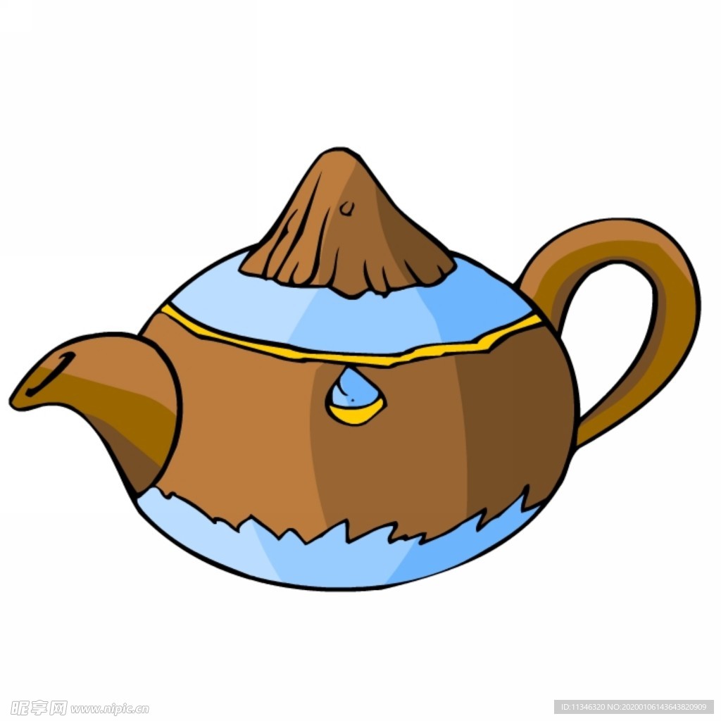 卡通茶壶