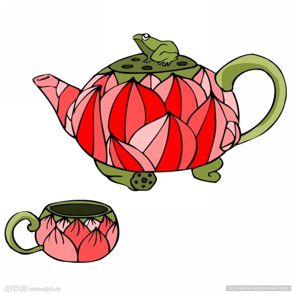 卡通茶具