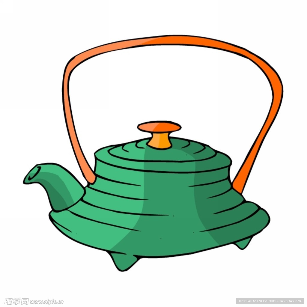 卡通茶壶