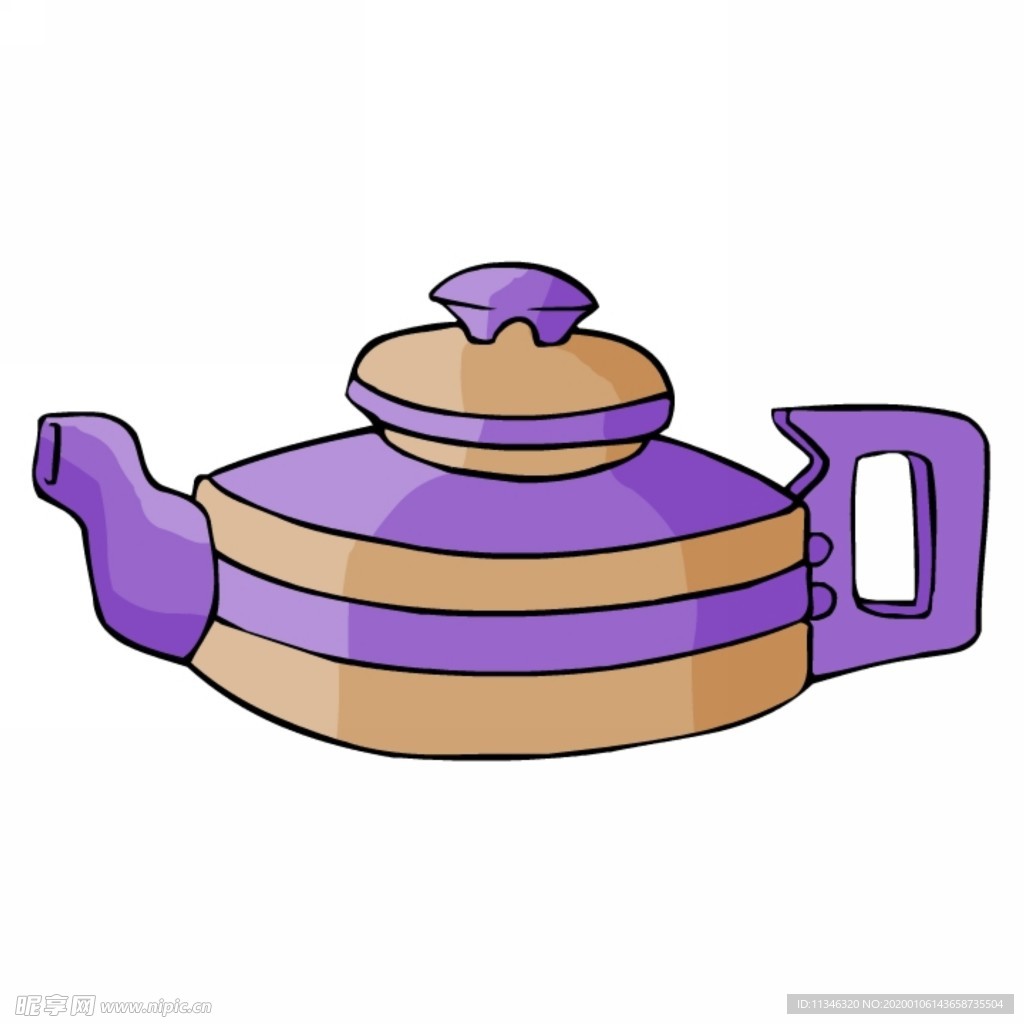 卡通茶壶