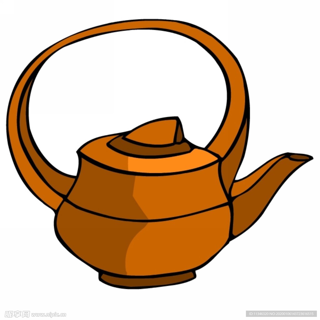 卡通茶壶