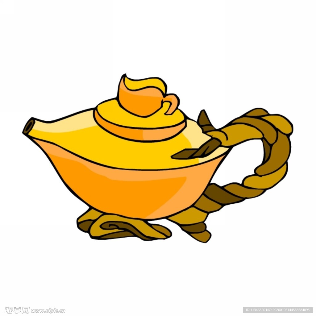 卡通茶壶