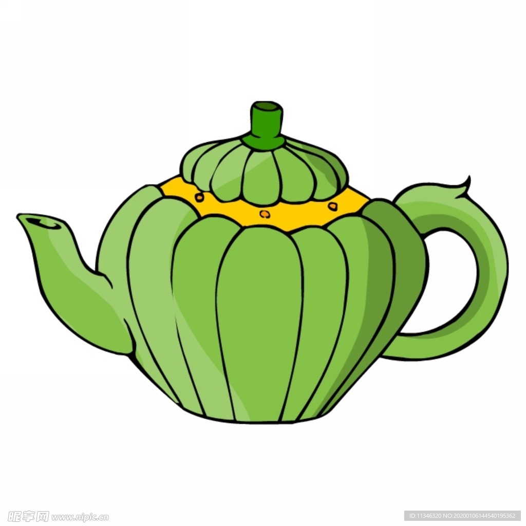 卡通茶壶