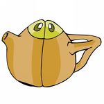 卡通茶壶