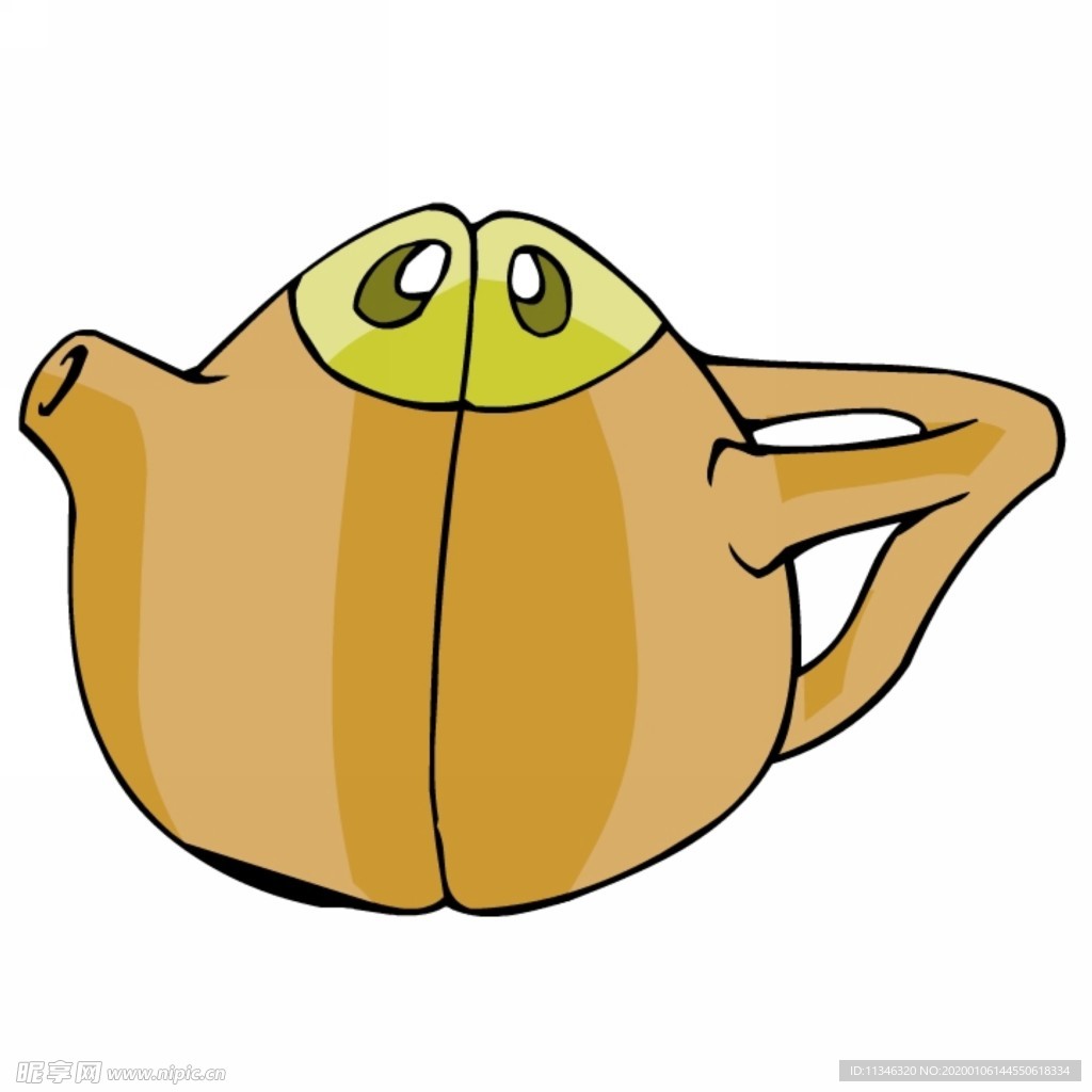 卡通茶壶