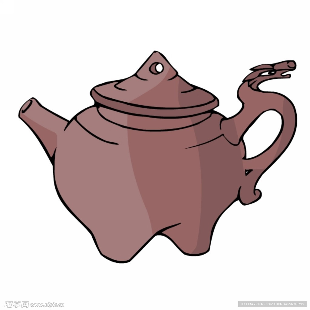 卡通茶壶