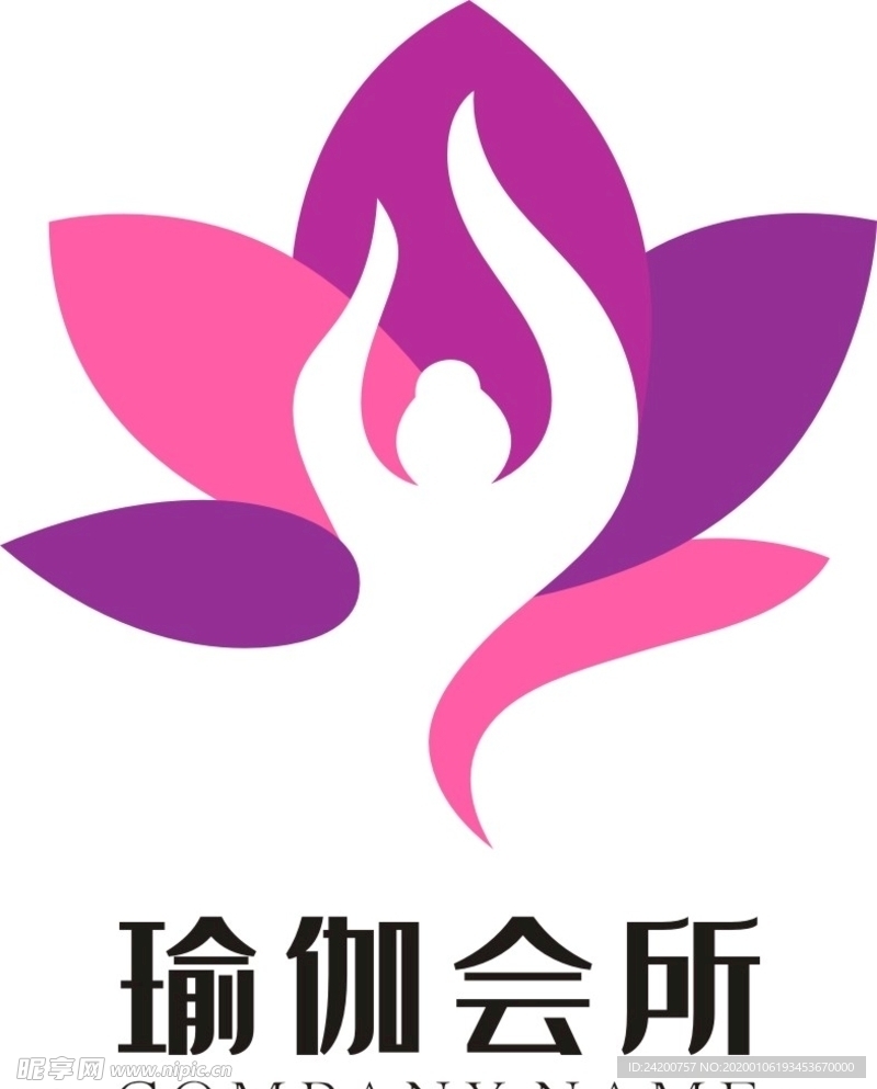 瑜伽logo