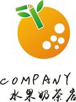 水果奶茶店logo