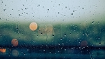 4k雨滴桌面