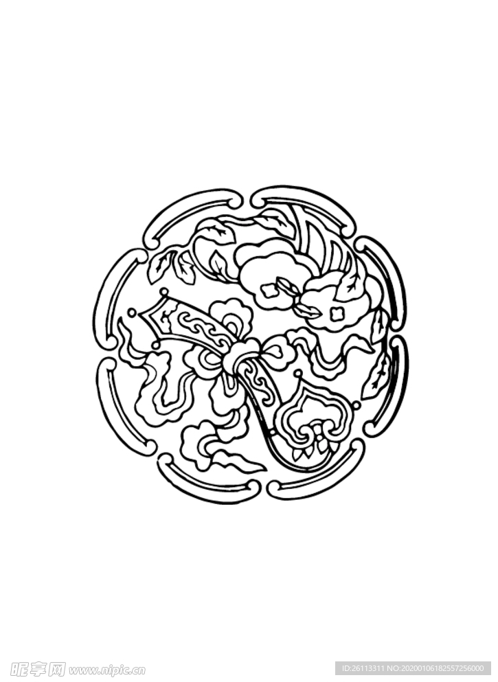 中国古典花纹