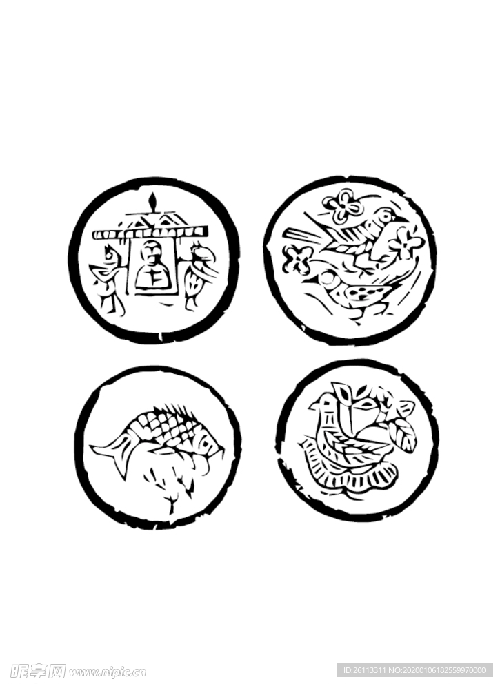 中国古典花纹