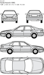手绘轿车
