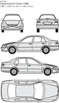 手绘轿车