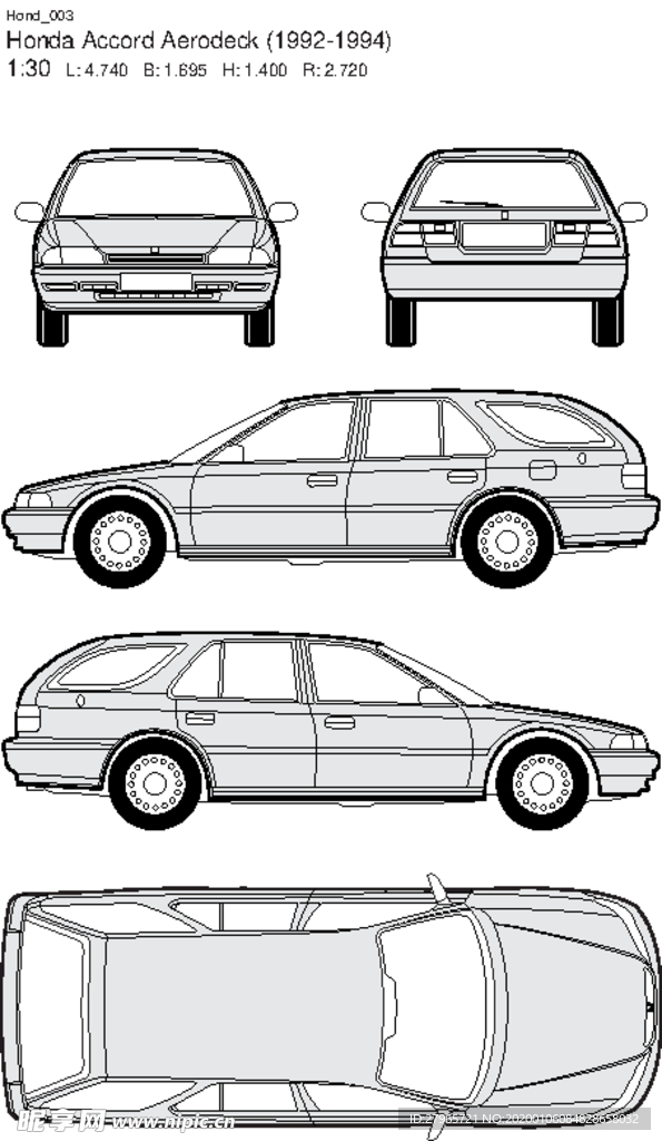 手绘轿车