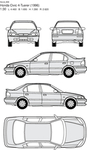手绘轿车