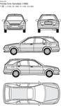 手绘轿车