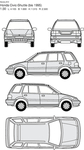 手绘轿车