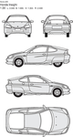 手绘轿车
