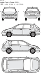 手绘轿车