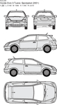 手绘轿车
