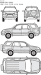 手绘轿车