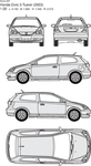 手绘轿车