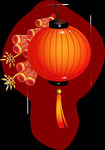 创意免扣透明红灯笼图片
