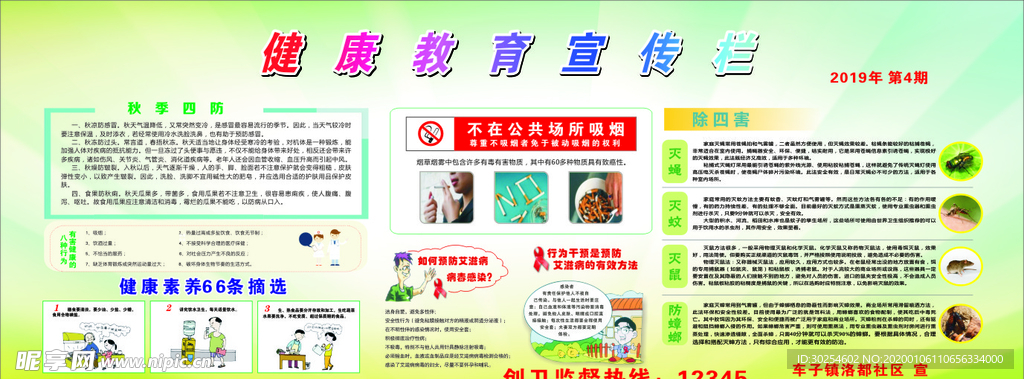 健康教育宣传栏