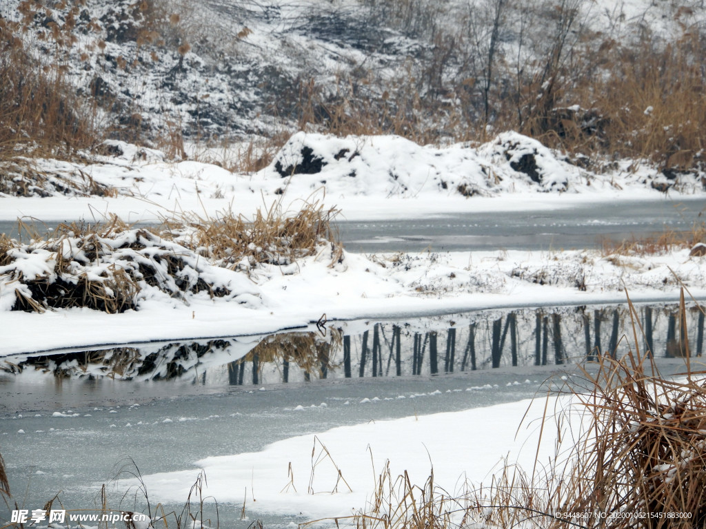 冬天雪景